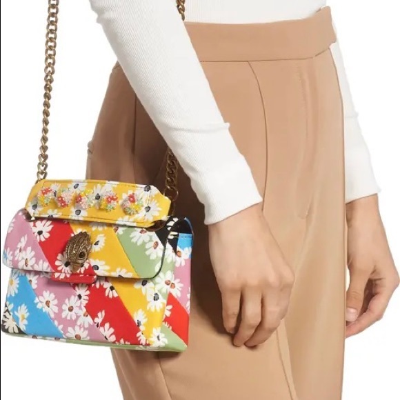 KURT GEIGER Fabric Mini Kensington Crossbody - Picture 6 of 7